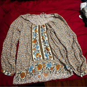 Floral Print Women's Top